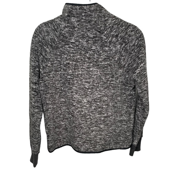 Abercrombie and Fitch Asymmetrical Snap-Up Fleece Size Small - Picture 10 of 10